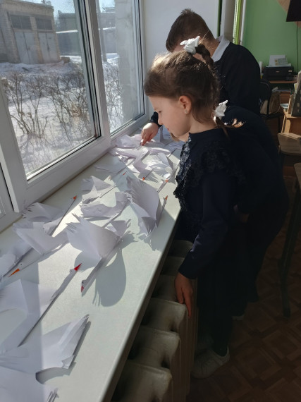 мастер-класс «Белые журавли».